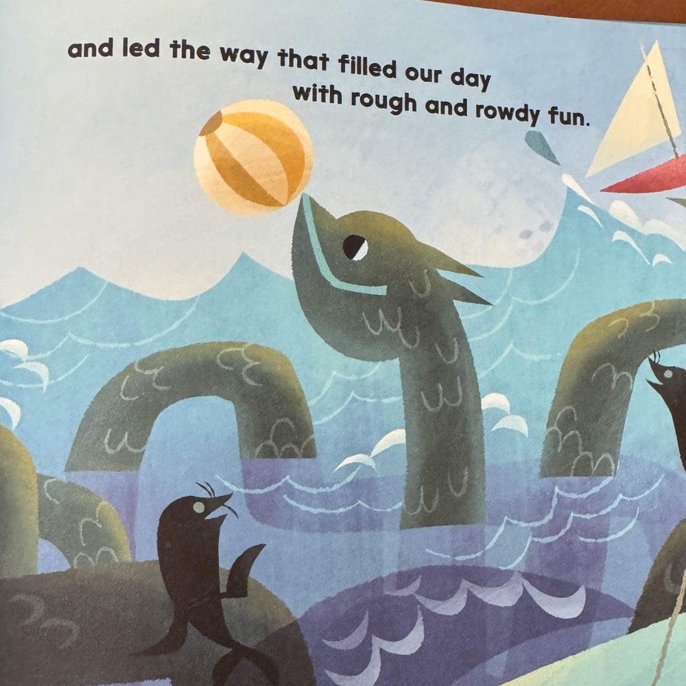 3/$20💕 MONSTER & SON book fun for Halloween daddy monsters silly & not so scary - Picture 5 of 9